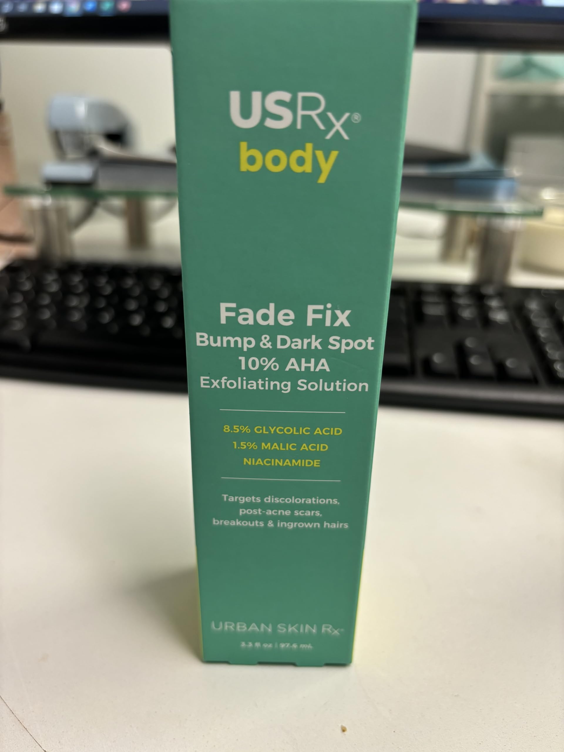 Urban Rx Acne Mua Urban Skin Rx Fade Fix Body Spray | Bump & Dark Spot 10% AHA ...