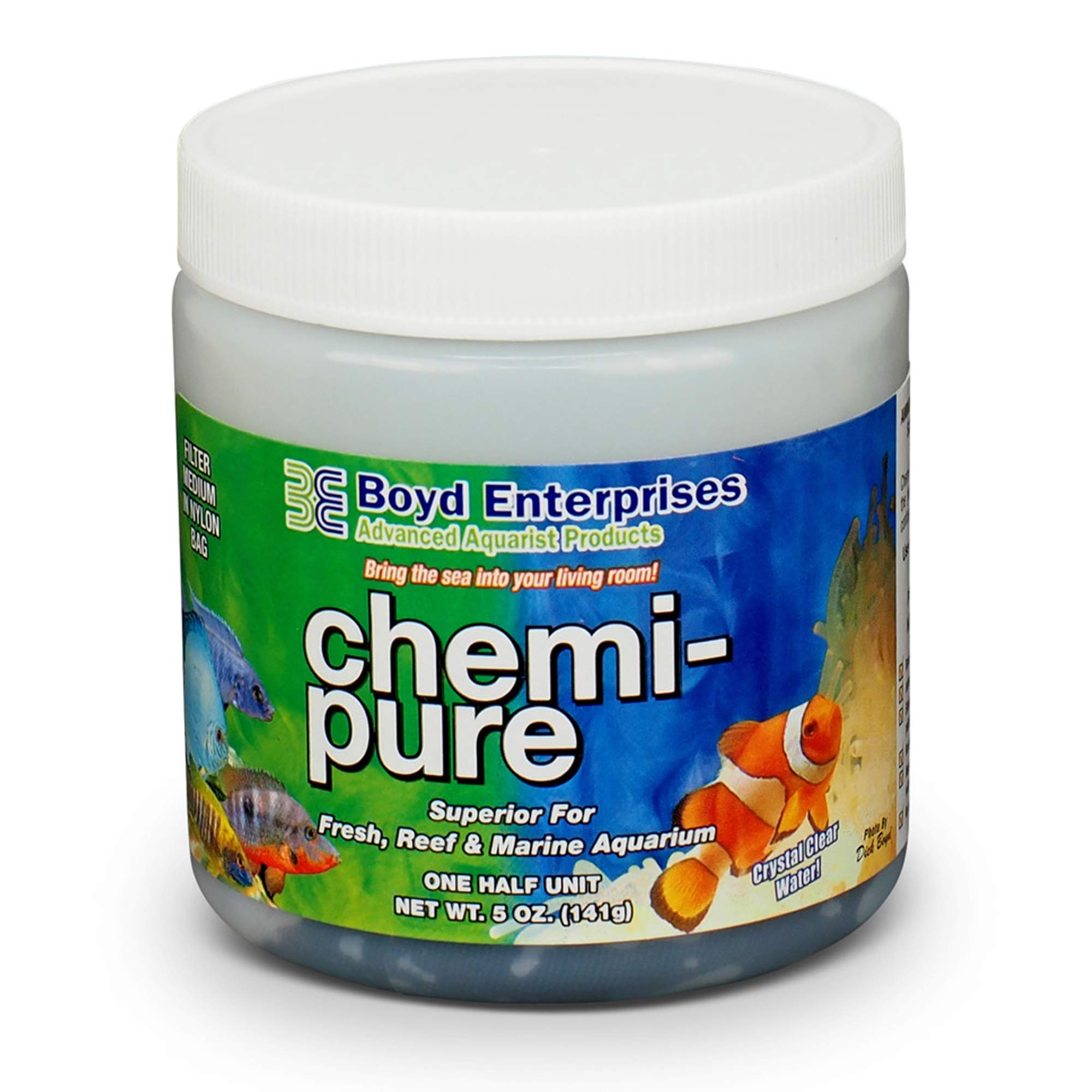 CHEMIPURE Fish Food, 5 oz