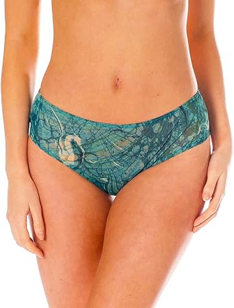 tan high waisted bikini