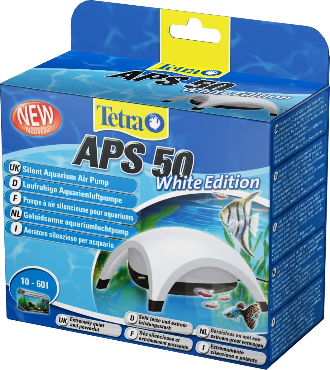 Tetra APS50 Silent Aquarium Air Pump for 10 60 Litre Fish Tanks