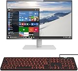 Arteck USB Wired Backlit Keyboard 7 Colors Full Size with Numeric Keypad view 6