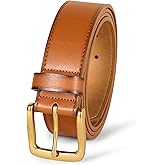 Amazon Essentials Men's Raw Edge Jeans Belt