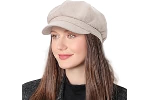 COLORSUN Womens Newsboy Caps Cabbie Gatsby Hat Visor Beret Hat Fashion Ladies Pageboy Caps for Womens Hat