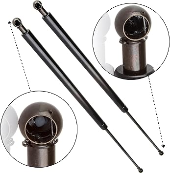 Amazon Com Cciyu Qty 2 4568 Tonneau Cover Lift Supports Struts Gas Springs Shocks Automotive