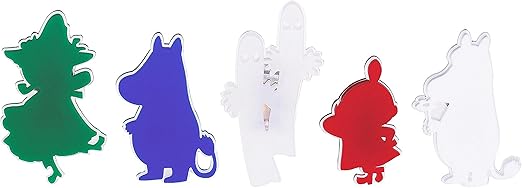 Amazon Co Jp サンファーム ムーミン シルエット クリップ セット Kc5028 文房具 オフィス用品