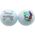 Happy Birthday Golfball – Lustiges Golfer-Geschenk Mit Aufdruck, Spielbar & Persönlich