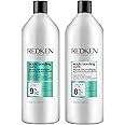 REDKEN Acidic Bonding Curls Shampoo & Conditioner Set For Coily and Curly Hair - Curl Control + Definition, With Citric Acid, Avocado Oil and Shea Butter, Silicone-Free