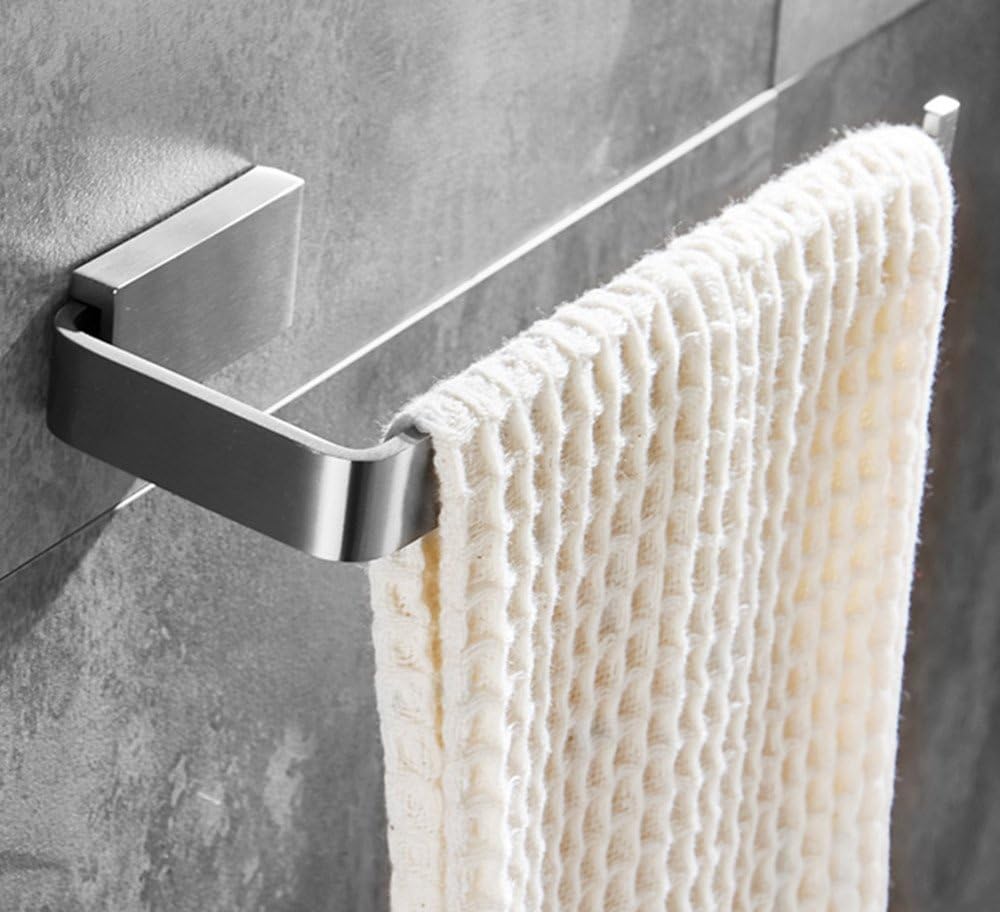 ELLO&ALLO Brushed Nickel Bathroom Hardware Set,Stainless Steel Towel Bar Wall Mounted Bath Accessories Set: Home & Kitchen