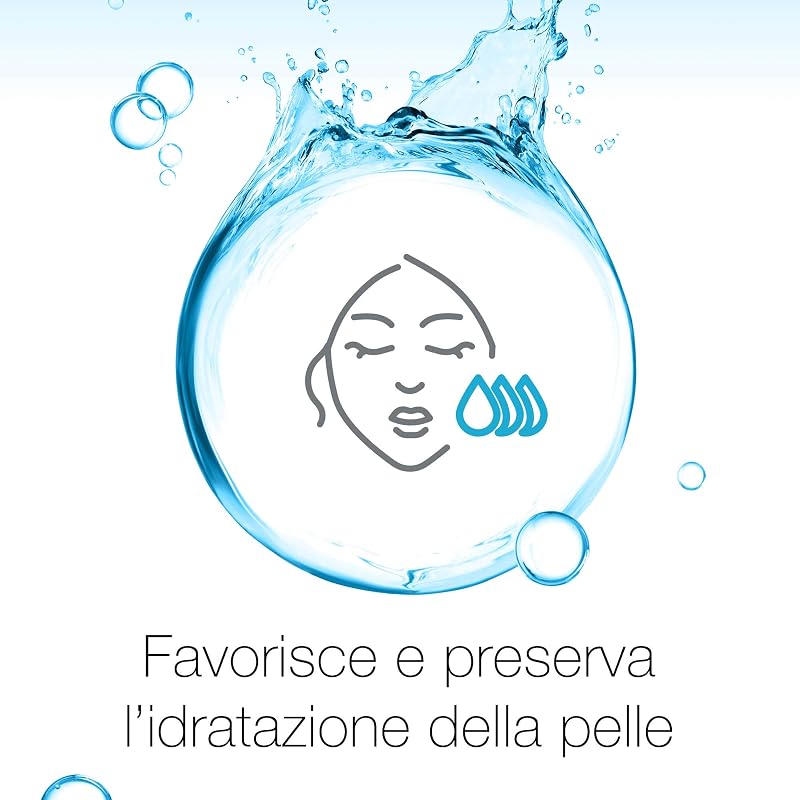Hydro Boost Acqua Gel Detergente Viso, Detergente schiumogeno viso con Acido Ialuronico e agenti idratanti, Gel detergente con azione struccante, 200 ml, Versione Vecchia