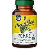 MegaFood One Daily Mens Multivitamins - Multivitamin for Men - Vitamin C, Vitamin D3 & Vitamin B12 - Muscle, Energy Metabolism & Immune Support - Vegetarian, Gluten Free - 30 Tablets, 30 Servings