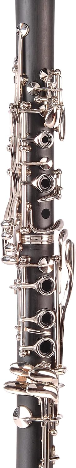 Odyssey OCL120 Debut 'Bb' Clarinet Outfit with Deluxe Case & Accessory Kit, Instrument with ABS Body and Nickel-Plated Keys - Image 5