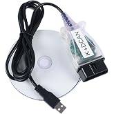 Yalgdlen Kcan Dcan Cable K+DCAN d canCable k-dcan Adapter Dcan kcan kdcan dcan d kcan k dcan Compatible with BMW R56 E87 E93 E70