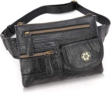 ladies leather bum bags