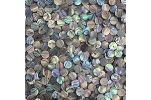 TEAMWILL 50PCS PAUA Abalone Shell Inlay Dot 2mm For Guitar Ukulele Fingerboard Luthier Jewelry