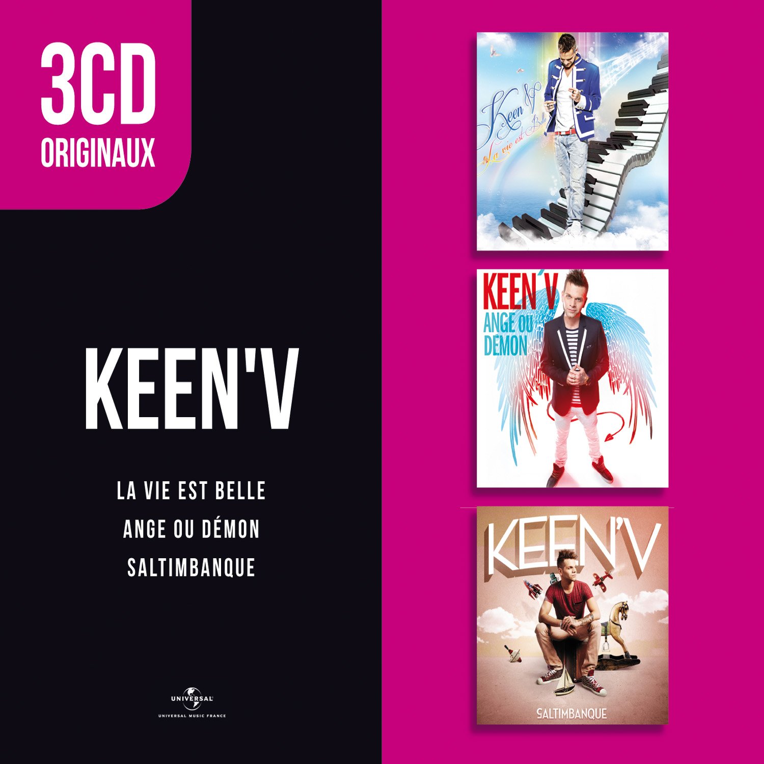 3cd Originaux La Vie Est Belle Ange Ou D mon Saltimbanque Keen
