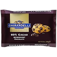 Ghirardelli 60% Cacao Bittersweet Chocolate Premium Baking Chips - 20 oz. (567g)​