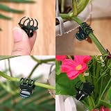 jeufun 30 Pcs Plant Clips Plastic Garden Vine Supports 1.8x1.5 cm view 7
