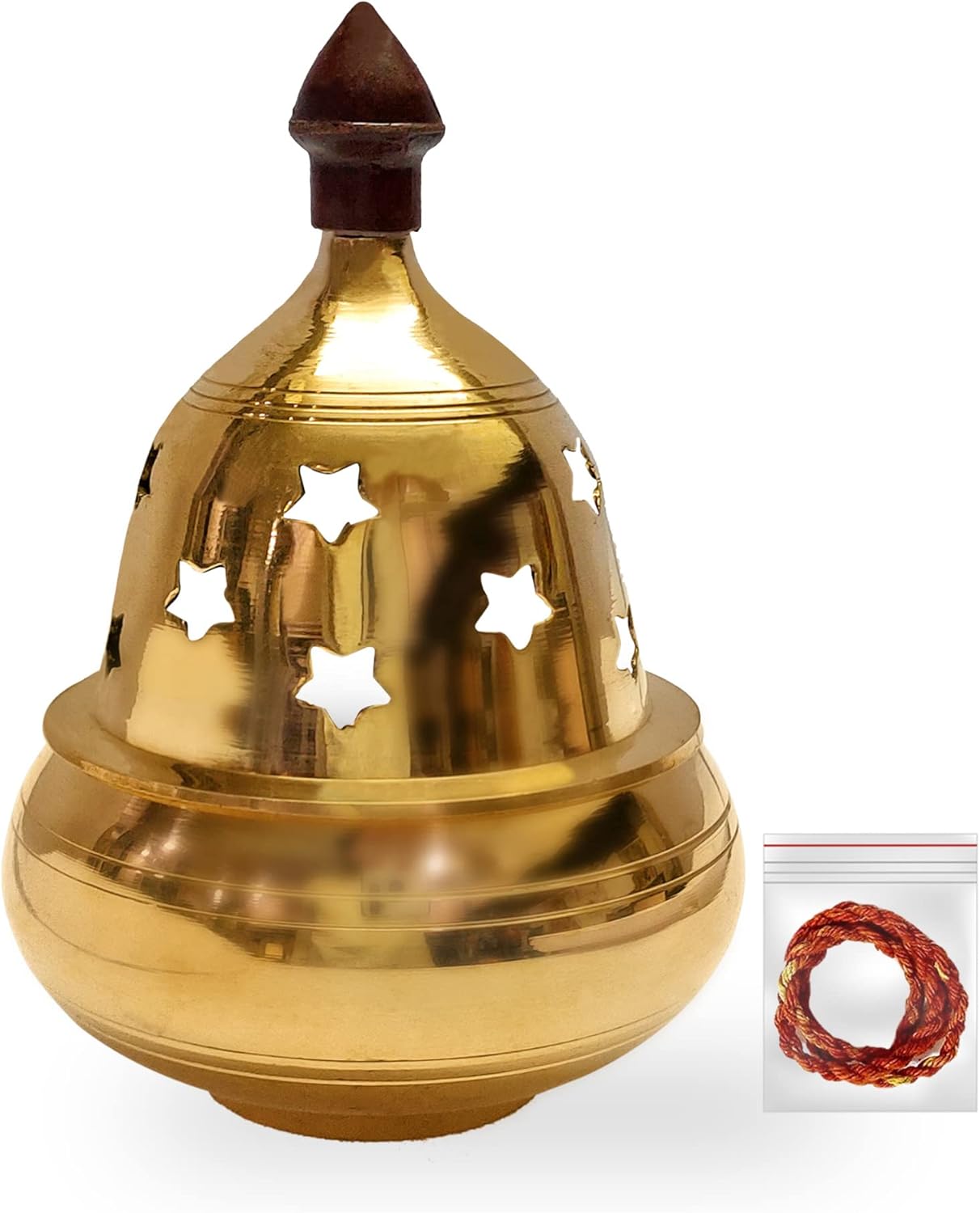 Oil Lamps & Accessories - SATVIK Extra Large Brass Akhand Diya Decorative Akhand Jyot Diwali Dia Deepawali Puja Deepak Traditional Oil Lamp Diyas Pooja Kutthu Vilakku Deepam Kodiyu Table Diya Tea Light Holder Indian Gift Item
