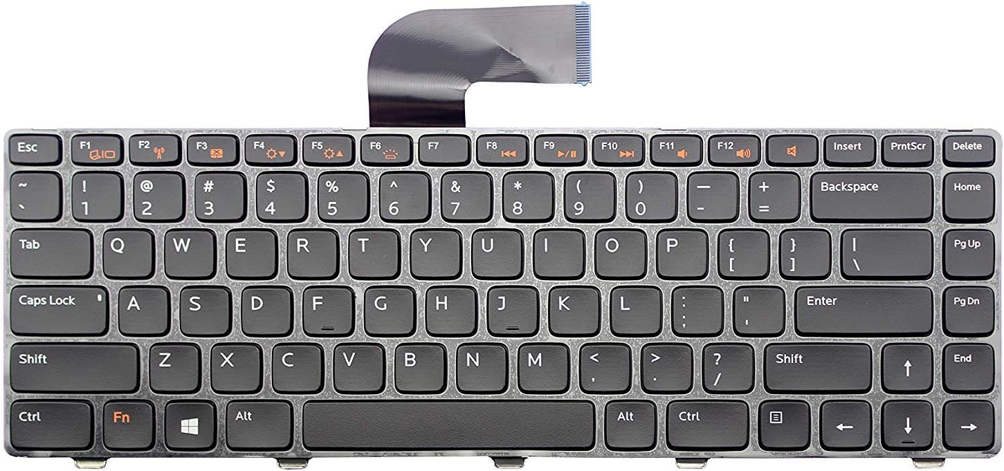 New Laptop Replacement US Black with Backlit Keyboard for Dell Latitude 3330 Vostro 3350 3450 3460 3560 3550 3555 V131 with Frame