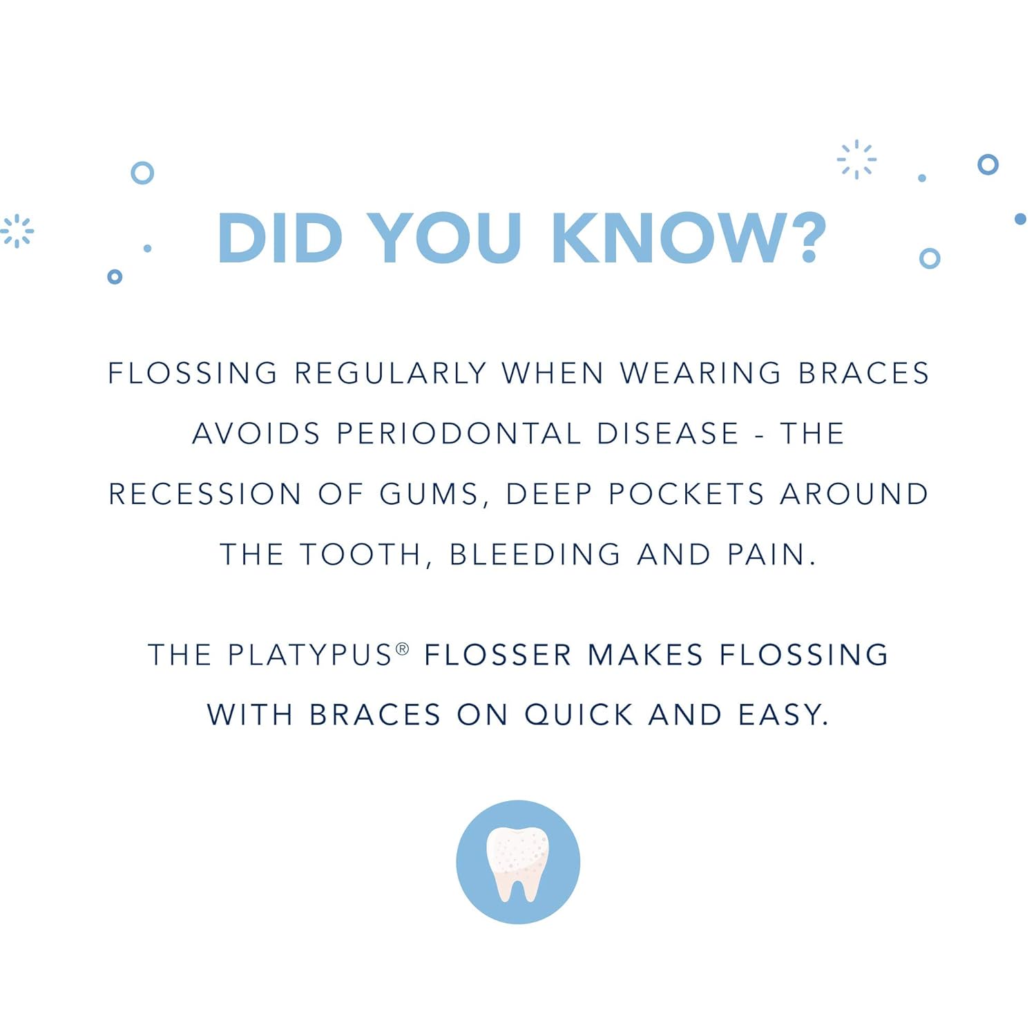 Platypus Ortho Flosser for Braces 30-Count (Pack of 3): Health & Personal Care