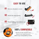TONER EXPERTE 2x TN2320 TN2310 Black Toner Cartridges for Brother L2340DW view 4