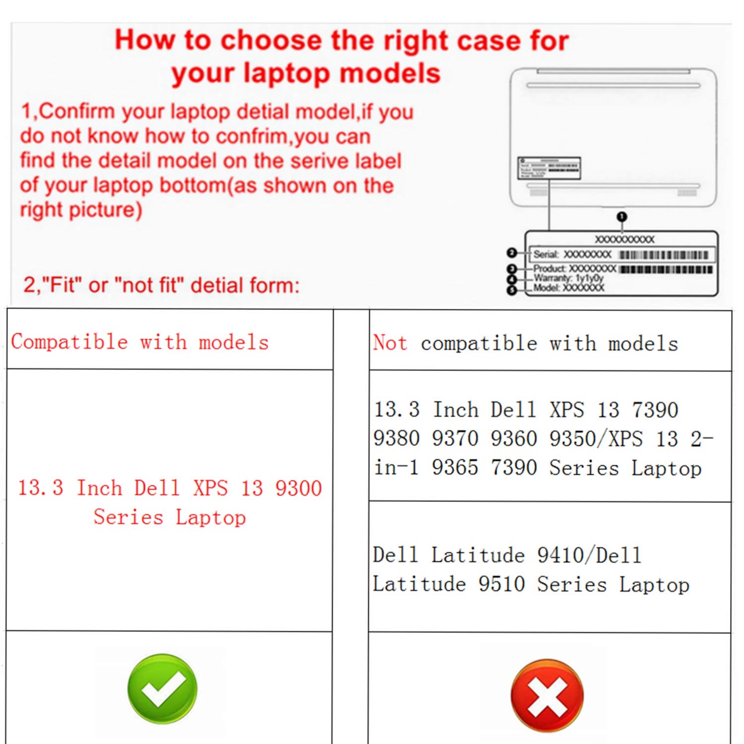 Alapmk Protective Cover Case for 13.3