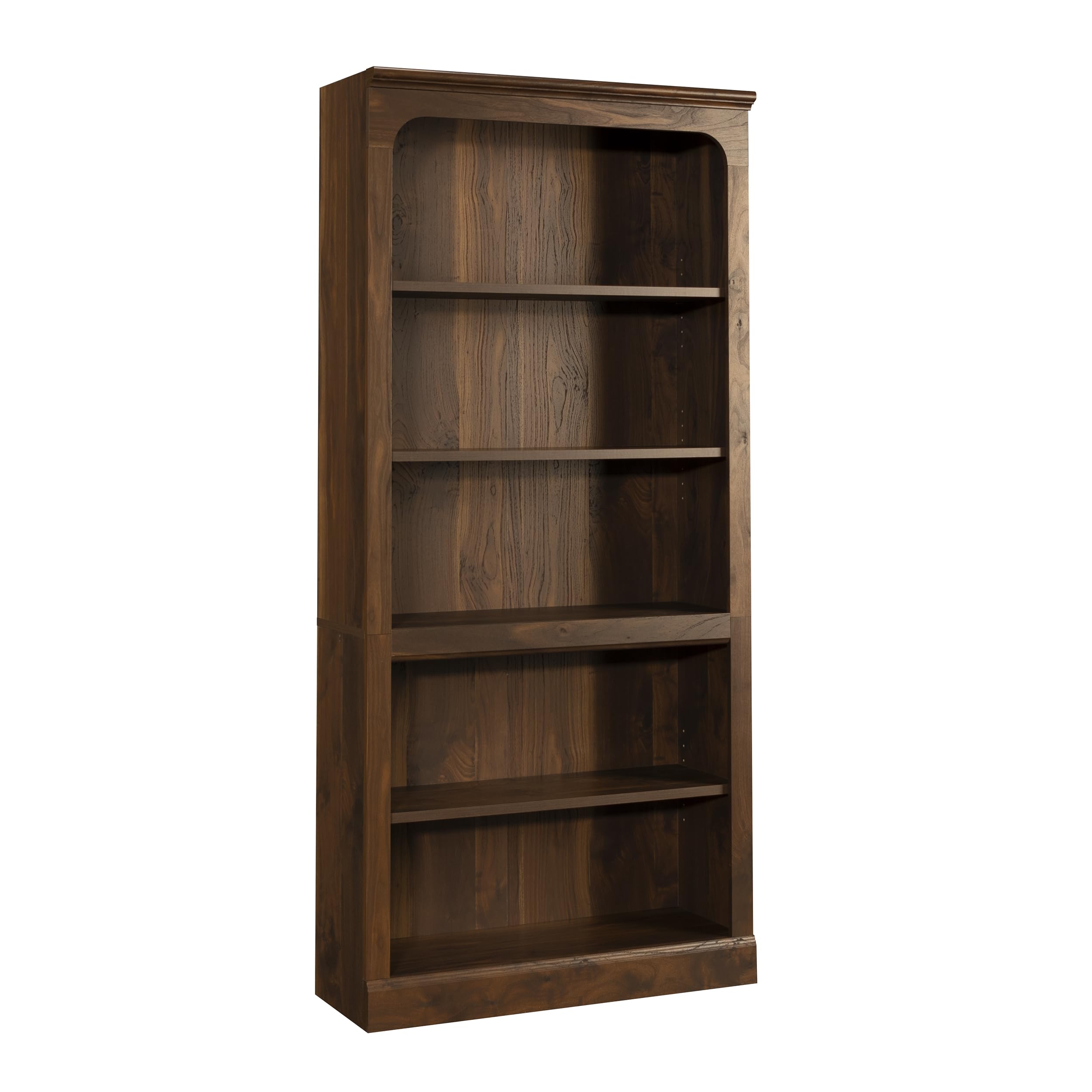 Photo 1 of Sauder Select 5-Shelf Bookcase, in a Grand Walnut Finish