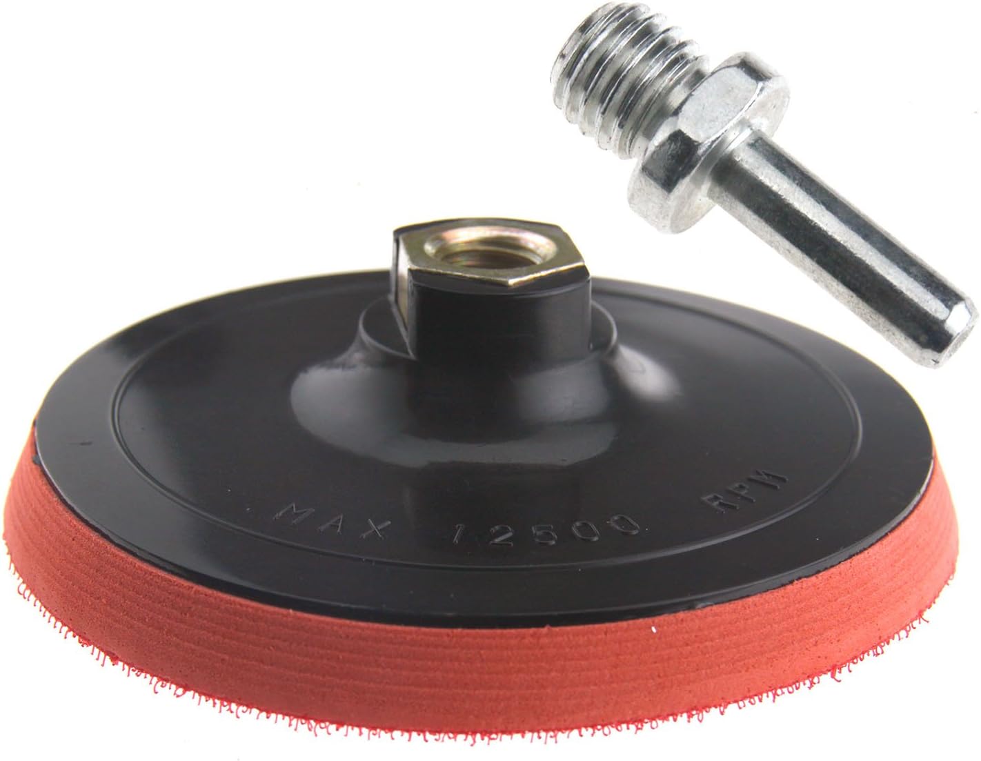 Create idea M14 x 8mm 125mm Pad Self Adhesive Backing Hook & Loop Suitable for Angle Grinders - Image 4
