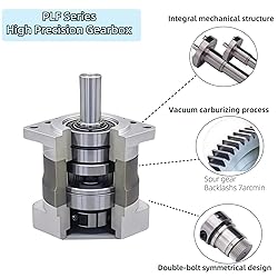 Gear Ratio 10:1 Planetary Gearbox Backlash 7