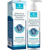Roycederm Seborrheic Dermatitis Psoriasis Conditioner: Scalp Treatment for Folliculitis Psoriasis Dry Itchy Scalp Oily Hair - Dandruff Conditioner for Healthy Hair