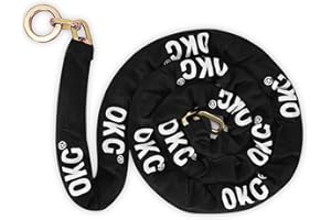 OKG Maximum Heavy Duty Security Chain - 10ft x 3/8" (9mm) Thick Square Security Chain - Hardened Steel Cinch Noose Chain - Anti Theft Lock Chain for Motorcycles, Generators, Trailers, ATVs, etc.