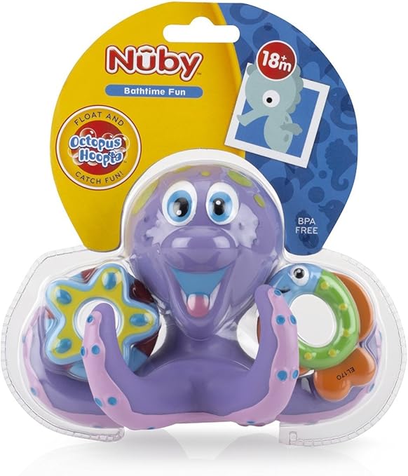 nuby octopus hoopla bathtime