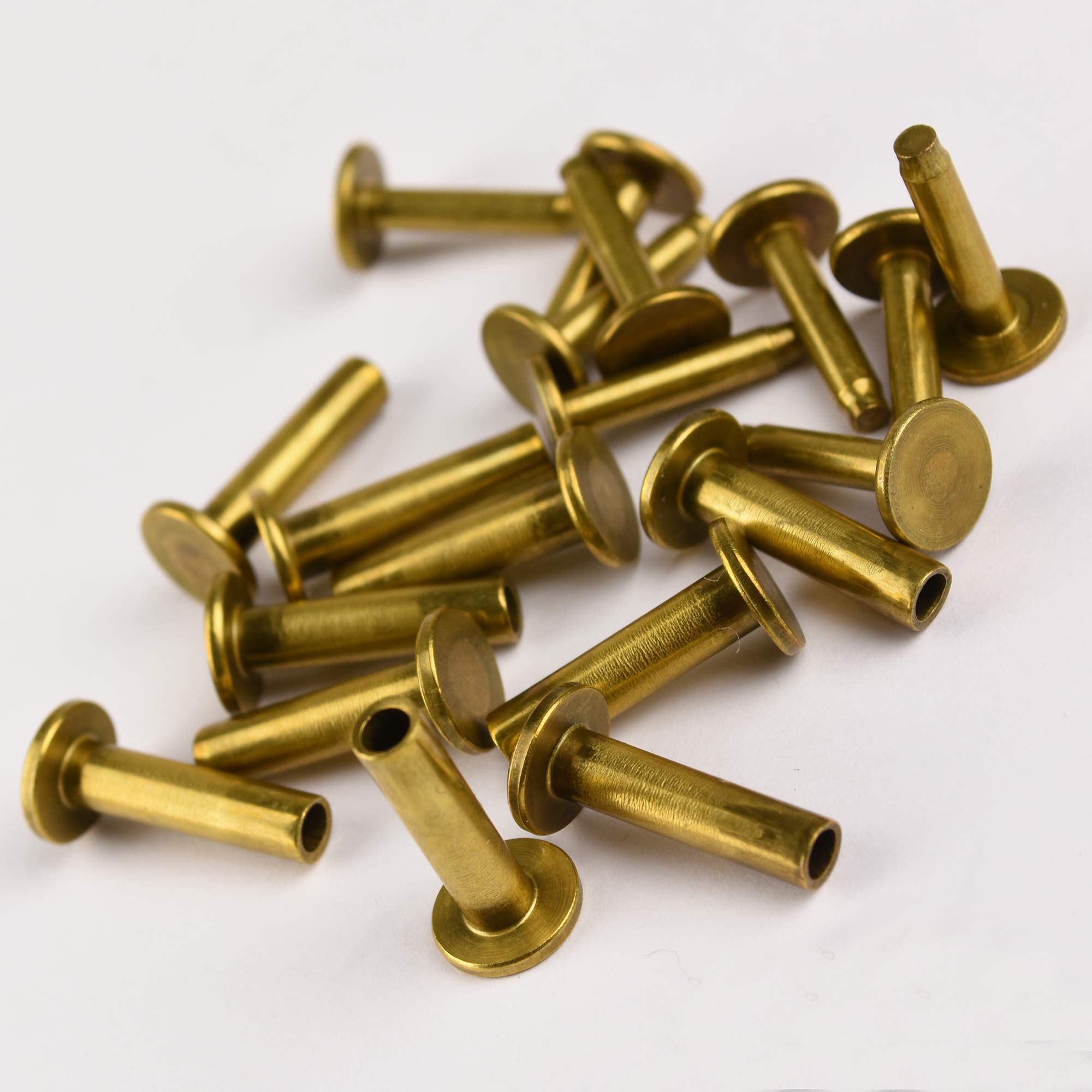 Cutlers Rivet Brass 8.5mm x 16mm (10)