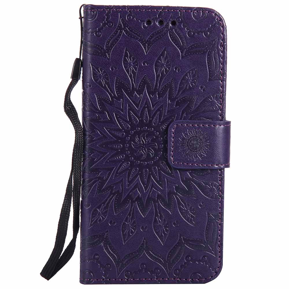 Best magnetic wallet phone case lg g5 purple