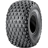 Carlisle Knobby Trail Tire -145/70-6 | ATV &amp; UTV All Terrain All Season Traction 2 Ply Bias Construction Black Sidewall Tire