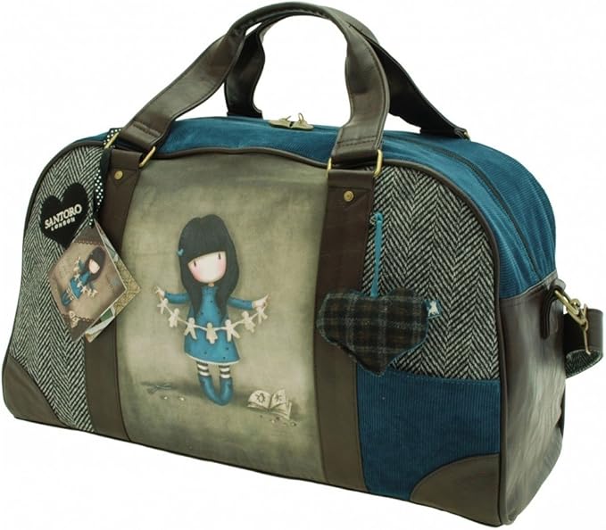 Santoro Gorjuss Weekend Bag I Found My Family In A Book Amazon.co.uk