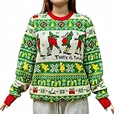 AstralWardrobe Ugly Christmas Sweater – Ugly Knitted Sweaters - Xmas Knit Sweatshirt for Men, Women - Gifts for Christmas