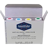 Americolor 4-Color Soft Gel Paste Food Color Kit