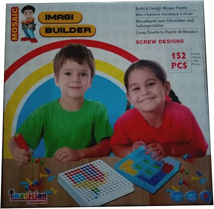 Imagi Builder Mosaic Puzzle - Screw Designs