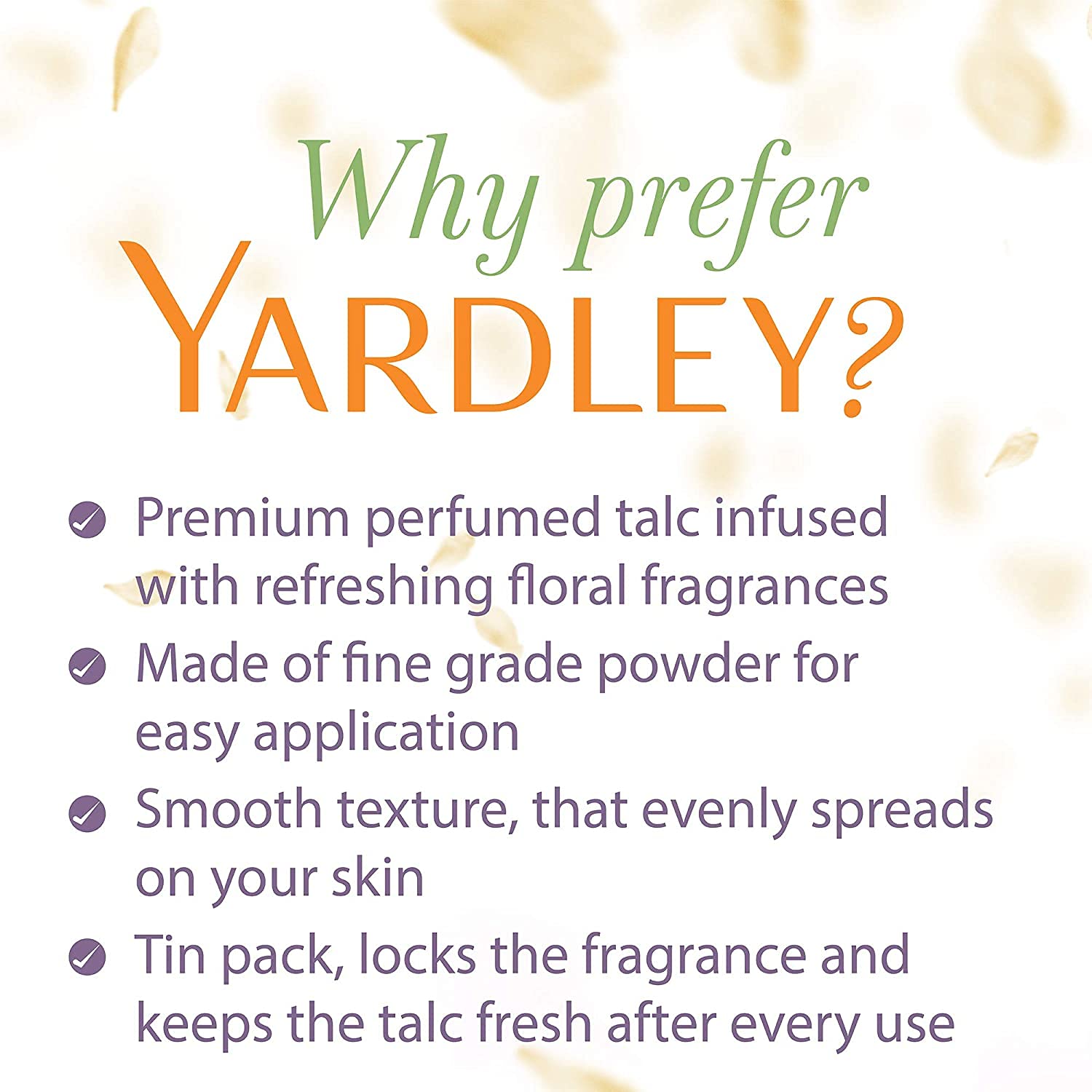 Yardley Sandalwood Perfumed Talc, 250 g