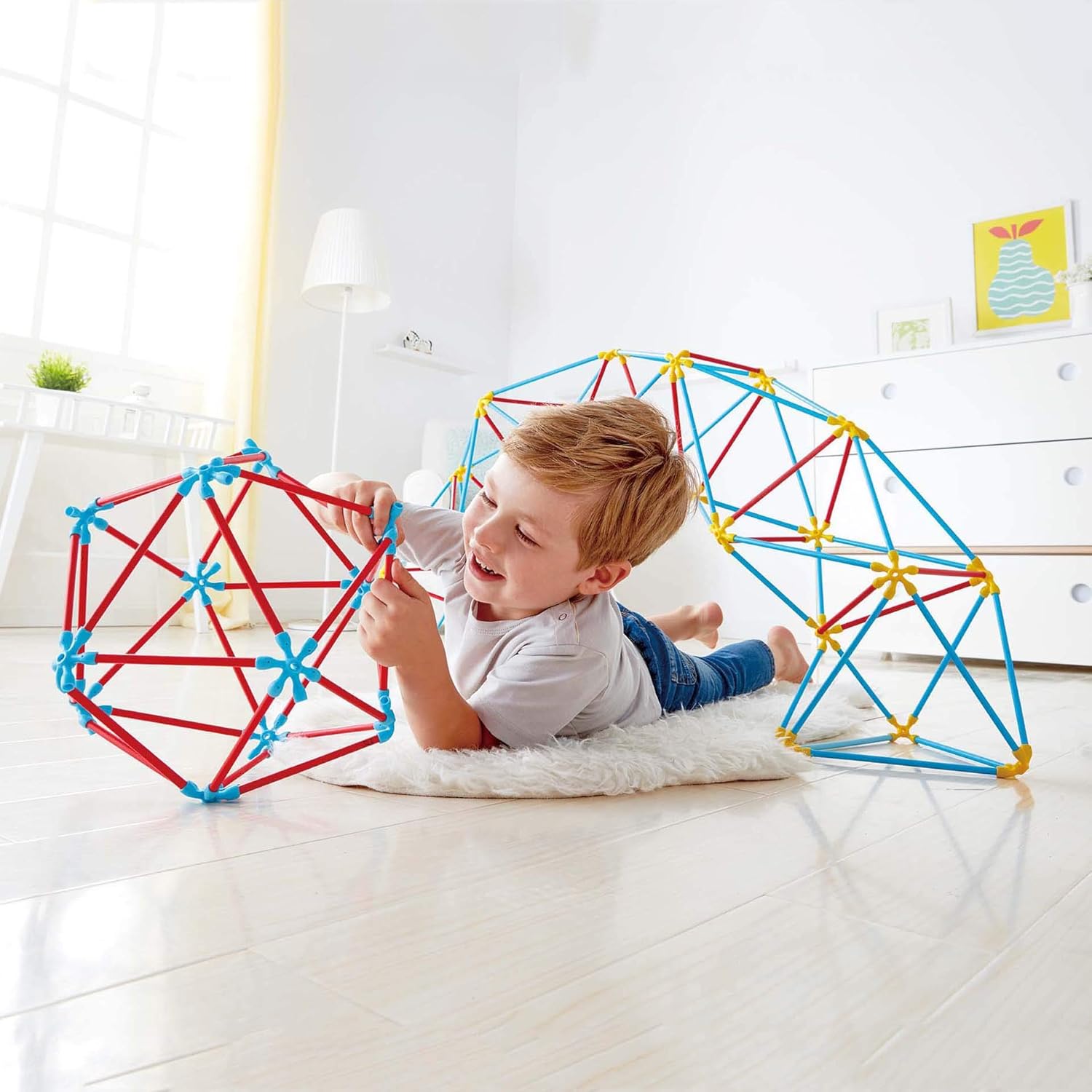 hape flexistix geodesic structures