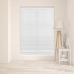 Arlo Blinds Cordless Fabric Roman Shades Light
