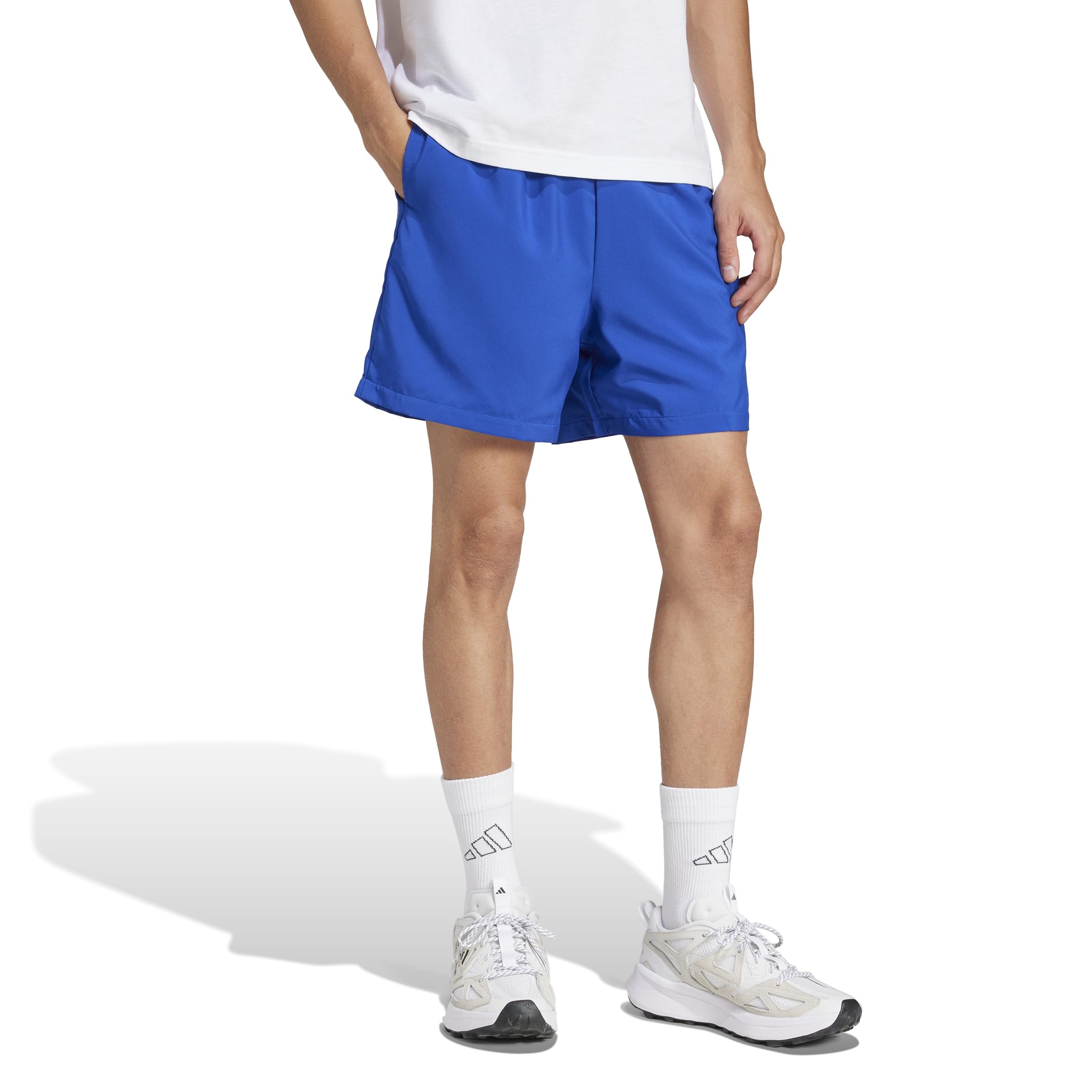 Adidas Men's Essentials SMALL Logo Chelsea, Team royal Blue/Black, L 6