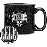 Rico Industries NFL Football San Francisco 49ers Tribute 12oz Laser Engraved Campfire Mug