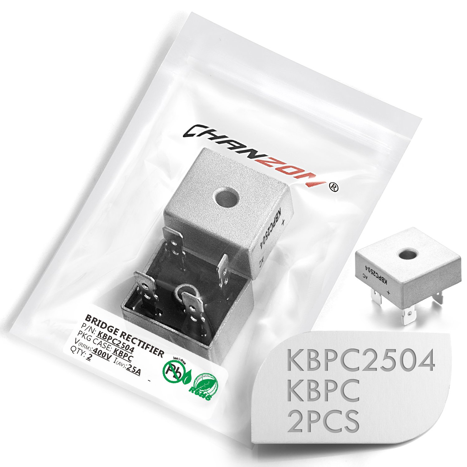 (Pack of 2 Pieces) Chanzon KBPC2504 Bridge