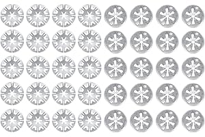 Heat Shield Clamp Set with Thermal Protection Plate and Locking Washer for Engine Hood Insulation, Steel Mounting Clips Gaske