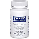 Pure Encapsulations Methylcobalamin 1,000 mcg - Vitamin B12 Supplement to Support Memory & Nerve Health - Premium Vitamin B12 Capsules - 180 Capsules