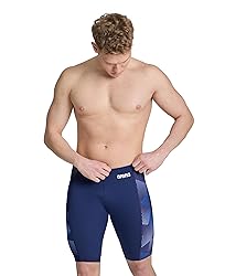 ARENA Men's Swim Jammer Halftone Team Print MaxLife