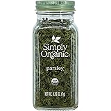 Simply Organic Parsley Flakes, Cut & Sifted, Certified Organic | 0.26 oz | Petroselinum crispum var. neapolitanum
