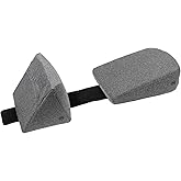 Belly Bandit S.O.S. Side Sleeper Pregnancy Body Pillow - Adjustable Maternity Pillow for Pregnant Women to Support Belly and Ease Back Discomfort, Grey